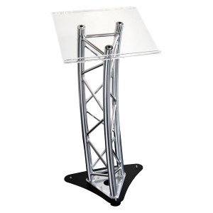 Absolute Chrome Truss Lectern | Absolute Chrome Truss Lecturn